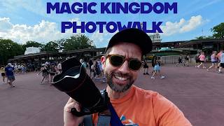 Taking my camera around Magic Kingdom in Walt Disney World