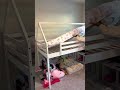 Twin loft bed  house loft bed for girls bedroom amazonhome