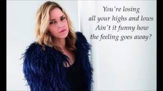 Video thumbnail of "Diana Krall Desperado Lyrics"