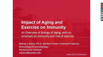 Prime Time Alive- Impact of Aging and Exercise on Immunity 3/31/21