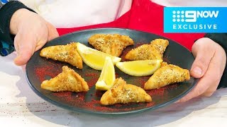 Spinach Sambousek