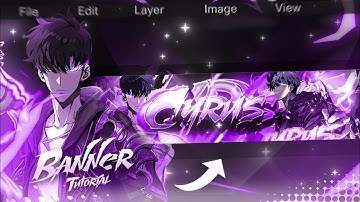 How To Make This Anime Banner On Android | Ibis Paint X Tutorial