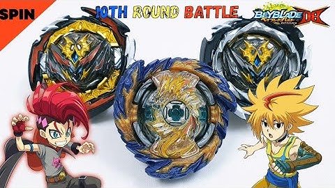 베이블레이드 버스트 DB 다이너마이트 벨리알 VS 미라지 파브닐 Beyblade burst DB Dynamite Belial Low / High VS Mirage Fafnir