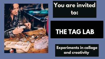 The Tag Lab Episode #1: Vintage Junk Journal Tags #junkjournal #ephemera #vintage 