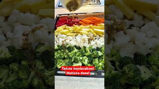 Her Gün Olsa Yeri̇m Dedi̇rten O Tari̇f Firinda Sebze Mi̇x 🥔🌶️🥦🥕