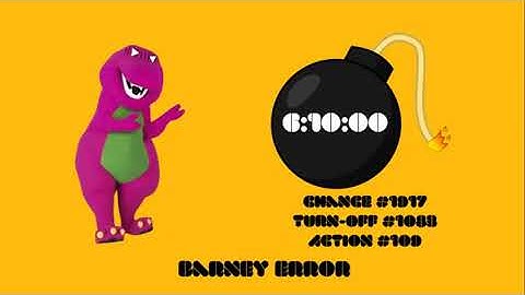(REUPLOAD) Barney Error (TTUSDDLAFSBEITWWD) [Part 109]