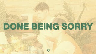 The Astronomers & DROD - Done Being Sorry (Official Audio)