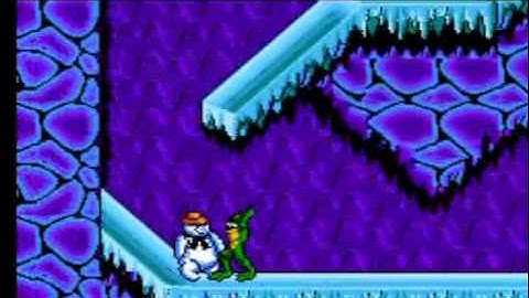 Battletoads (NES) - Part 2 : Speeding Through Slippery Tunnels