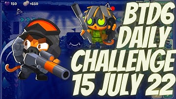 Bloons TD 6 - Daily Challenge  (No Hero/No MK) - "Target Practise" - 15 July 2022 - BTD6