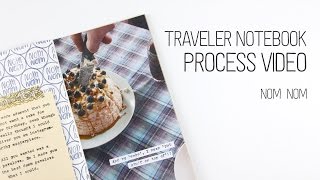 Traveler's Notebook Layout Process – Nom Nom