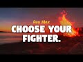 Ava Max Choose Your Fighter Lyrics