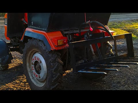 Вилы на минитрактор своими руками