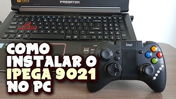 Como INSTALAR o IPEGA 9021 no COMPUTADOR COM CABO ou SEM FIO [Win 10]