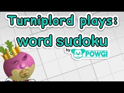 Word Sudoku by POWGI - a puzzle with numbers AND letters? - PS4 Pro Gameplay [1080p/30fps capture]