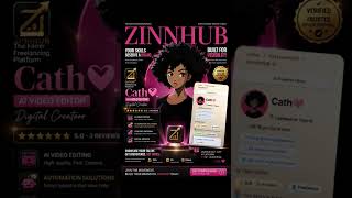 Hire an AI Video Editor — Cath🩷 on Zinn Hub Freelancer Marketplace