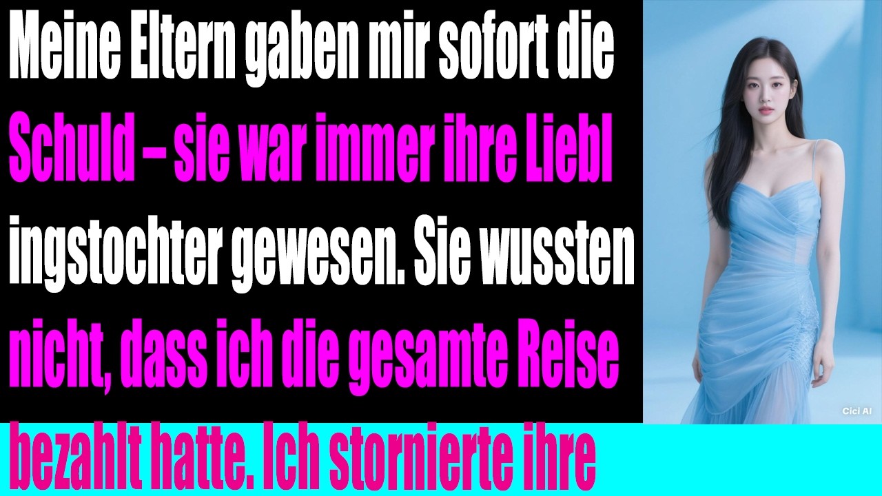 Am Flughafen hat meine Schwester mich vor allen geschlagen Meine Eltern gaben mir sofort die Schu...