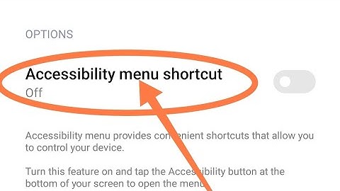 how to on off accessibility menu shortcut Poco X3, Poco mobile me accessibility menu shortcut on off