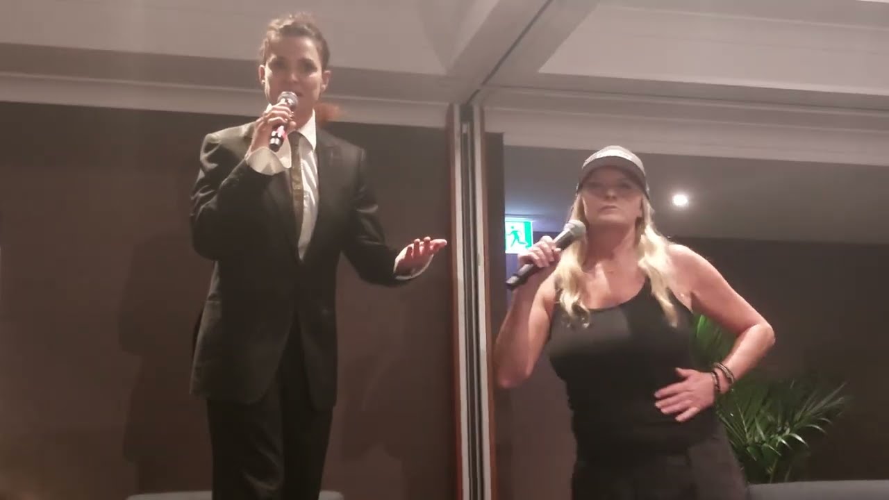 Wentworth Con Melbourne 2024 - Danielle and Tammy act out