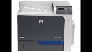 HP Color LaserJet CP4025 Configure IP network settings screenshot 5