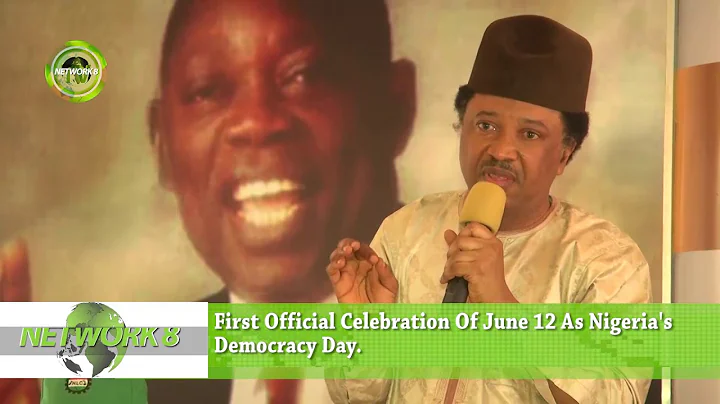CELEBRATION OF JUNE 12 AS NATIONAL DEMOCRACY DAY AT MKO ABIOLA'S HOUSE IN LAGOS