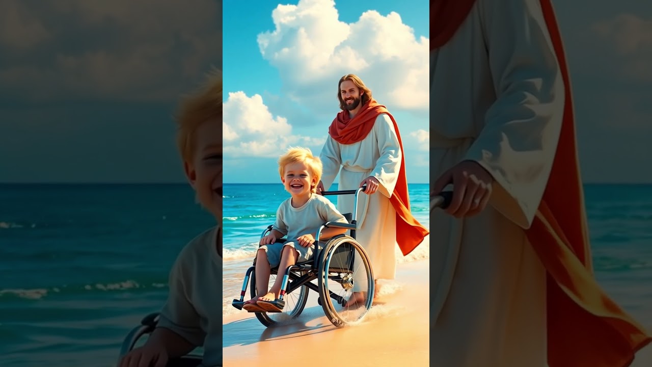 I Cannot Walk, but Jesus Carries Me 