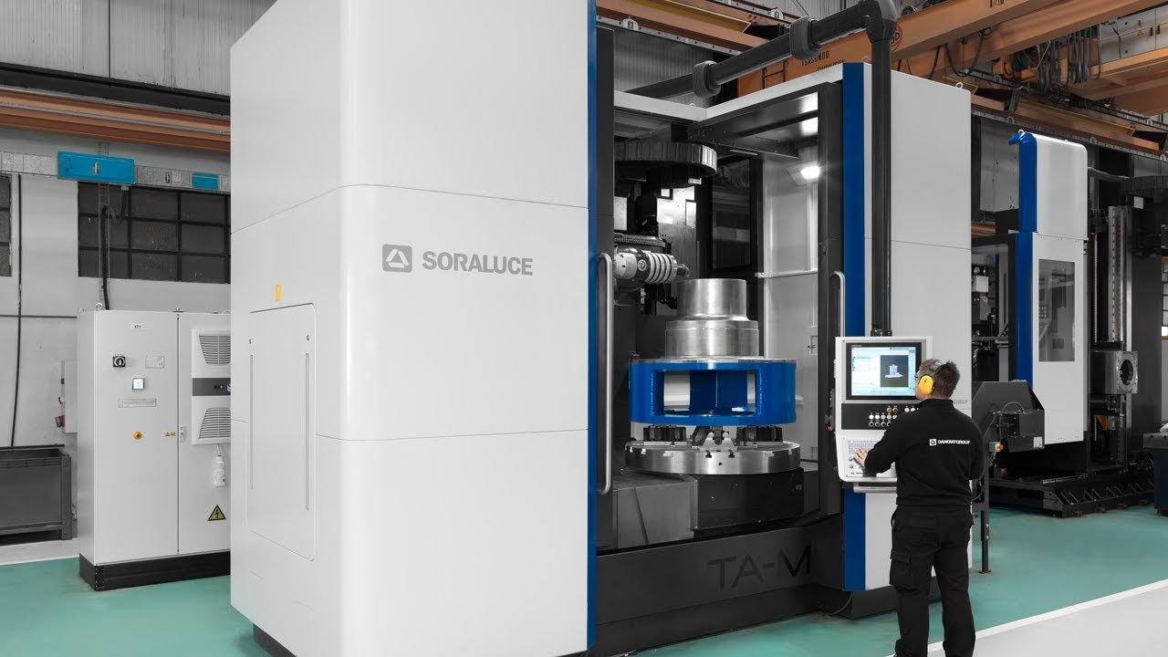 Фрезерный станок с продольным столом SORALUCE TA-M