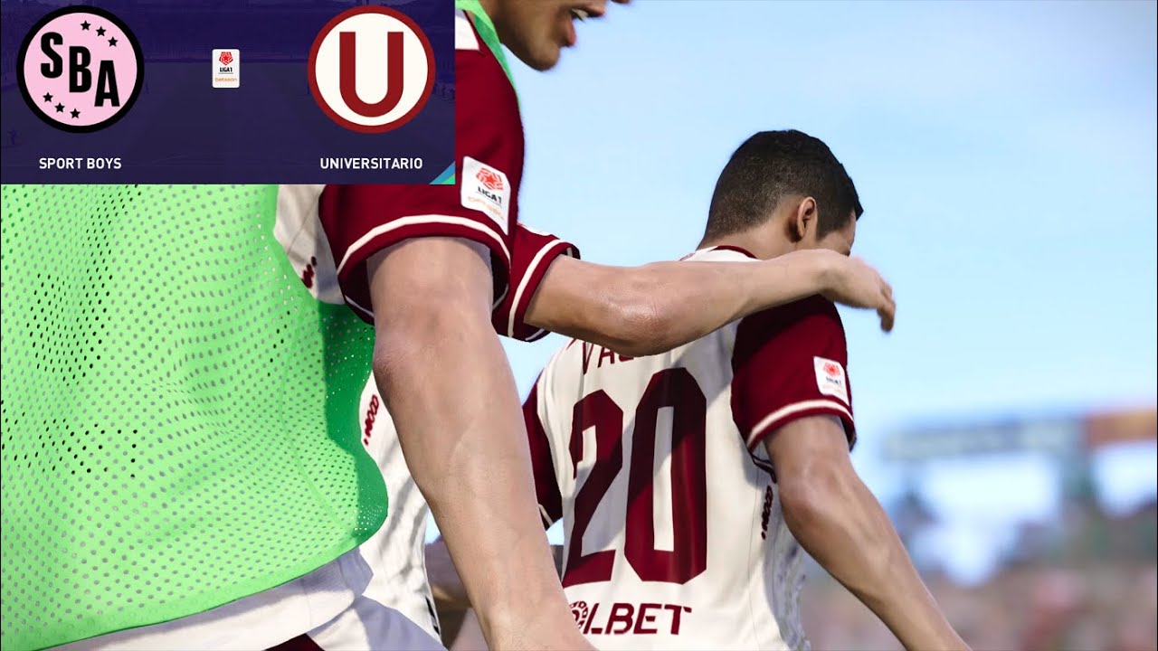 [PES2021]simulando Liga 1 Apertura Sport Boys vs Universitario Gameplay ...