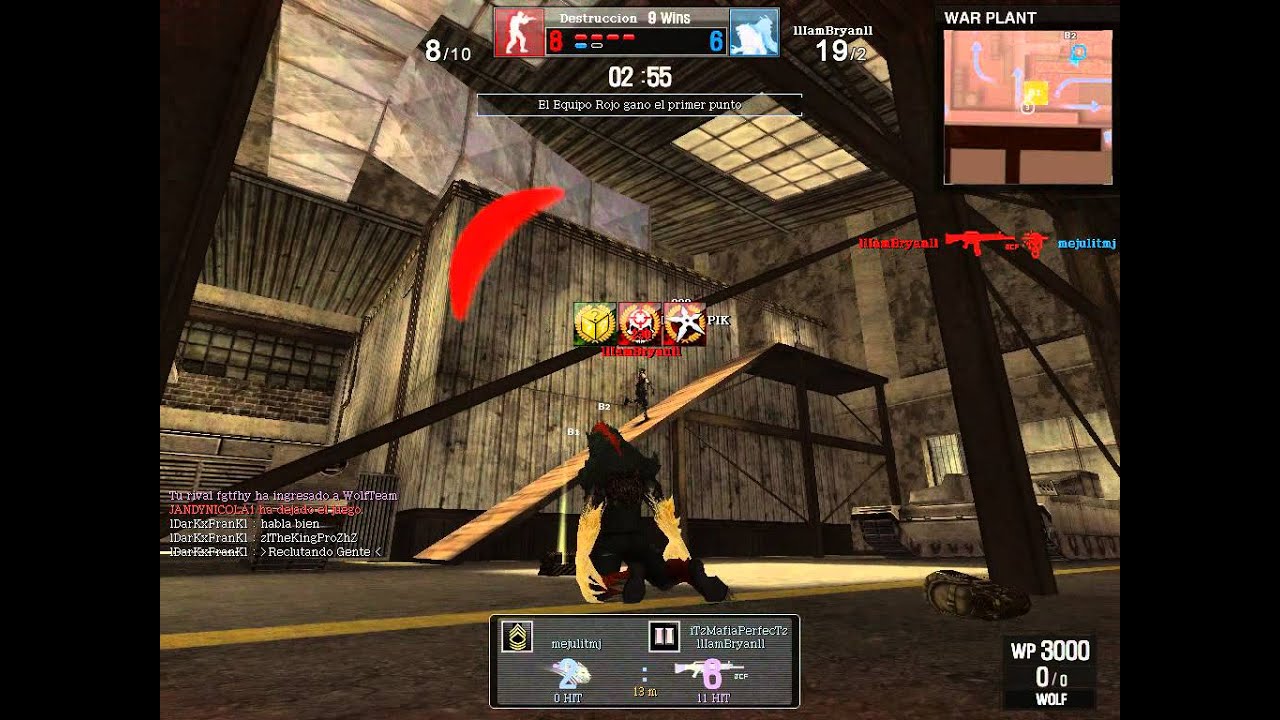 HACKER EN WOLFTEAM JULIO 2015