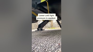 Know the difference between a stabilizer jack and a leveling jack.