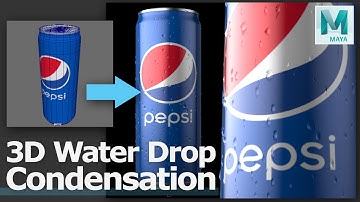 How to Create Condensed 3D Water Drop, with Arnold Render - Part 2