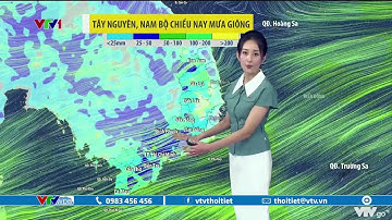 Dự báo thời tiết chiều nay 03/09/2022: Tây Nguyên, Nam Bộ mưa giông, Bắc Bộ trời oi nóng | VTVWDB