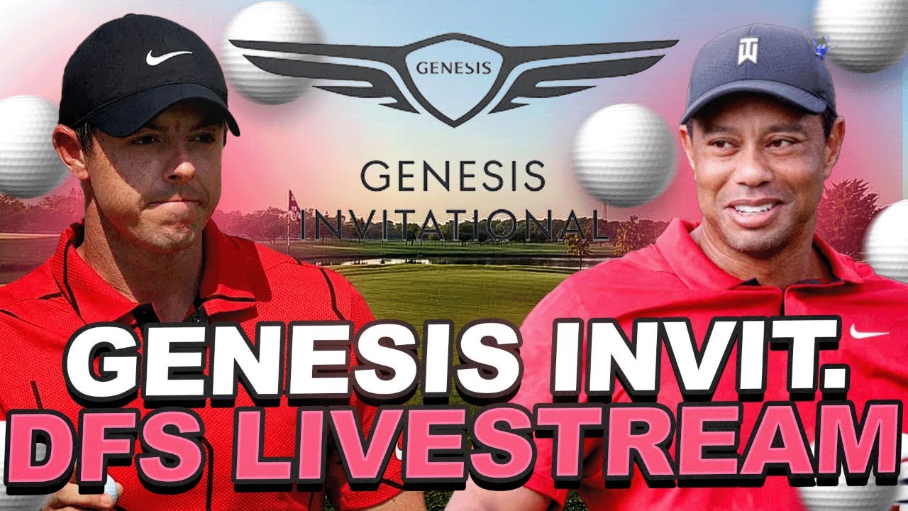 DFS Stream - 2023 Genesis Invitational Draftkings Player Pool, Ownership, Prize Picks + Live Chat