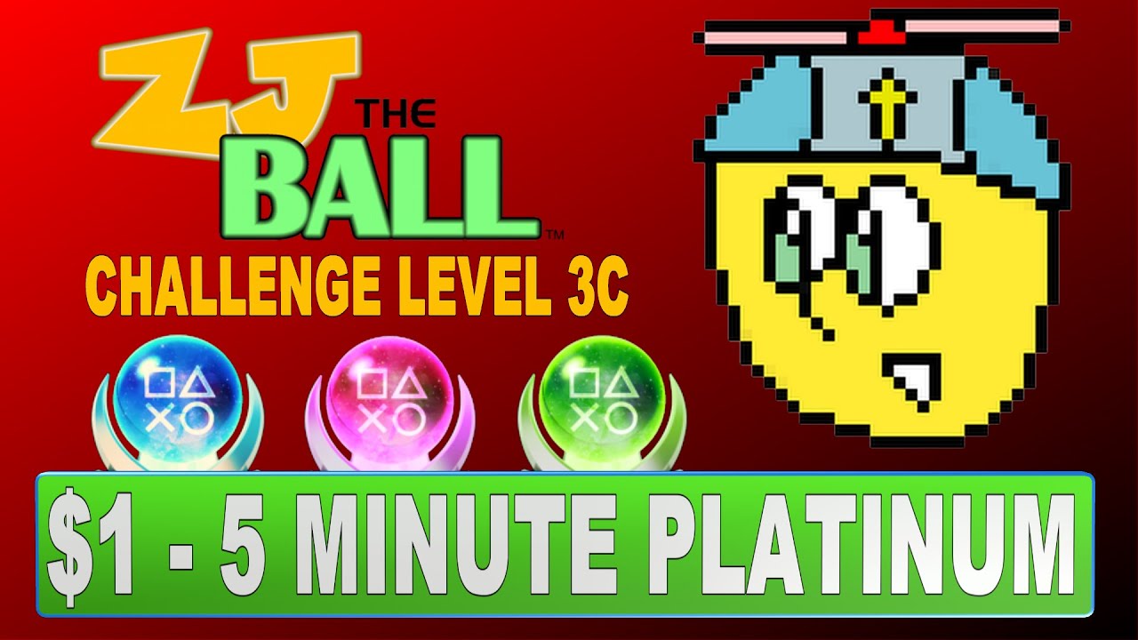 Easy $1 Platinum Game | ZJ the Ball Challenge Level 3C Platinum ...