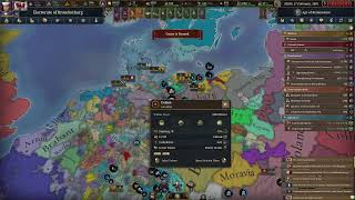 EU5 BRANDENBURG ON VERY HARD AI AND RP PLAYTHROUGH! BIRTHDAY STREAM 1.1.8 PATCH BETA