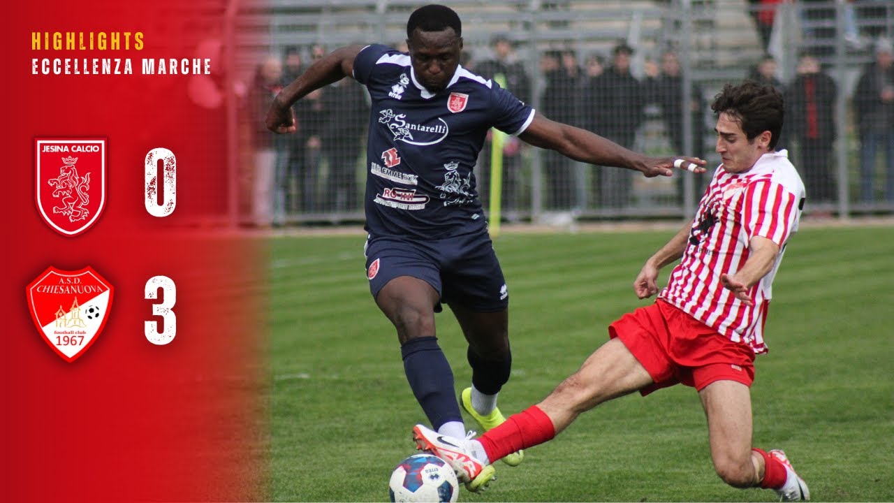 🎥 Highlights | Jesina - Chiesanuova 0-3 | 25^ giornata | Campionato Eccellenza Marche