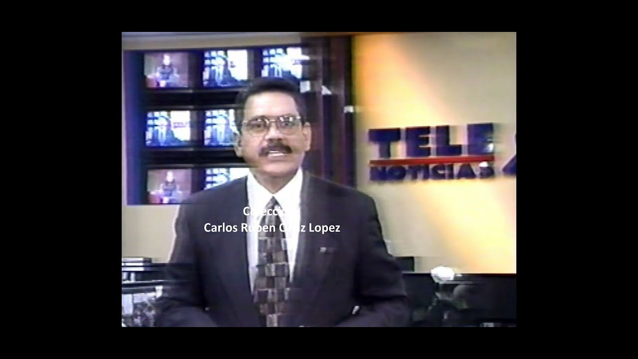 Jorge Rivera Nieves-Retro Avance de TeleNoticias (Puerto Rico 1998) .