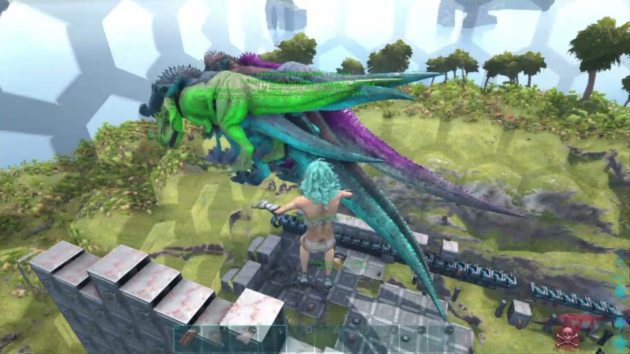 |Ark Official Small Tribes|PS4 PvP Random Clips and DMC inside me