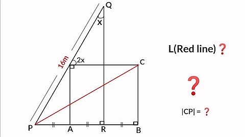 Can you find the length CP? | (Fun Geometry) | #math #maths | #geometry