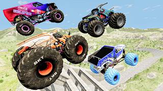 Bakugan Dragonoid, Eclipse, Jurassic Attack, Earth Shaker &amp; Other Monster Trucks Crushing Cars