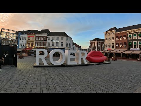 A walk in Roermond City Center (Netherlands in 4K)