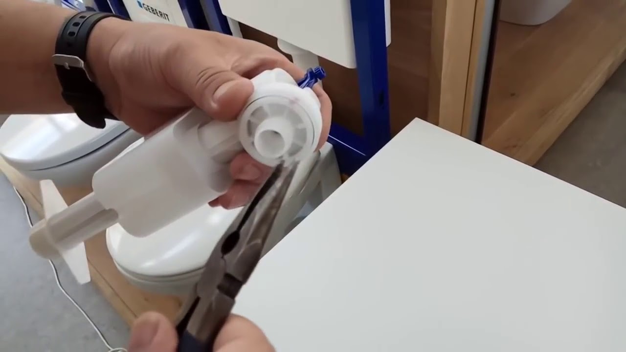Инсталляция grohe как снять клапан Разборка наливного клапана Geberit Delta - YouTube