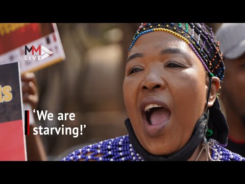 'We are starving!' SA artists protest lack of government support in Pretoria