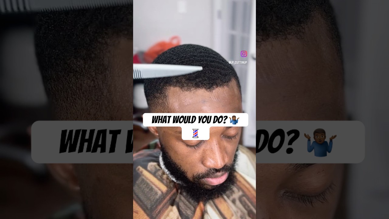 Was I wrong for the push back? 🤷🏾‍♂️🔥💈 ASMR 🔥❤️💈book with me @thecutapp 