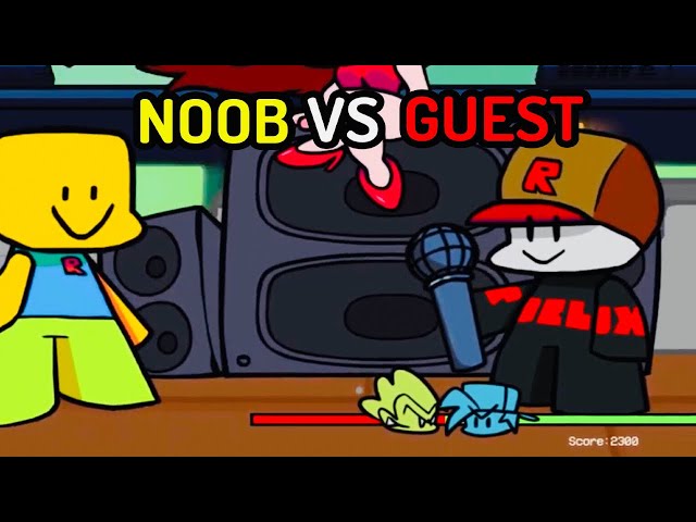 Roblox guest and noob remake in different styles : r/roblox