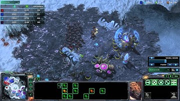 HotS 2v2 Vs void rays & zerglins banes & hydras