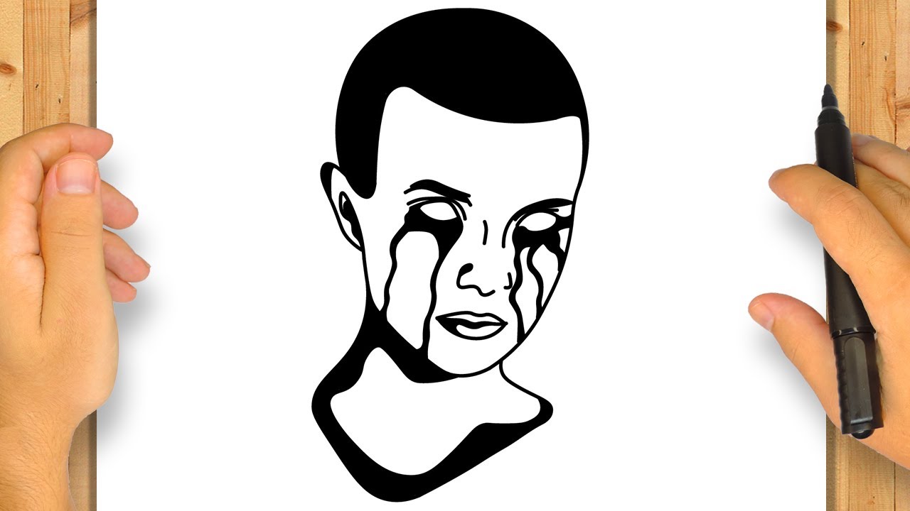 Como Desenhar a Eleven 11 de Stranger Things | Passo a Passo Simples e Fácil