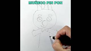 Dibujamos al Muñeco Pin Pon de Plim plim | Dibujos para niños