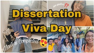 BBAU Dissertation || Viva day || MSc zoology || Students Reaction @HeyitsAKANSHAa #dissertation