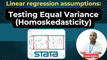 Equal Variance Assumption in Regression in STATA (Homoskedasticity)