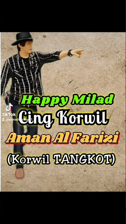 milad korwil fbr tangkot cing aman al-farizi semoga sehat selalu..